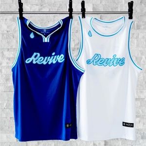 BLUE REVIVEMD Jersey XXL